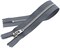 #4.5 Aluminum Jeans/Pants Rail Grey Medium Weight YKK Zippers - Color: Rail Grey #578 - Choose Your Length - Made in The United States (1 Zipper Per Pack) (7" Inches)